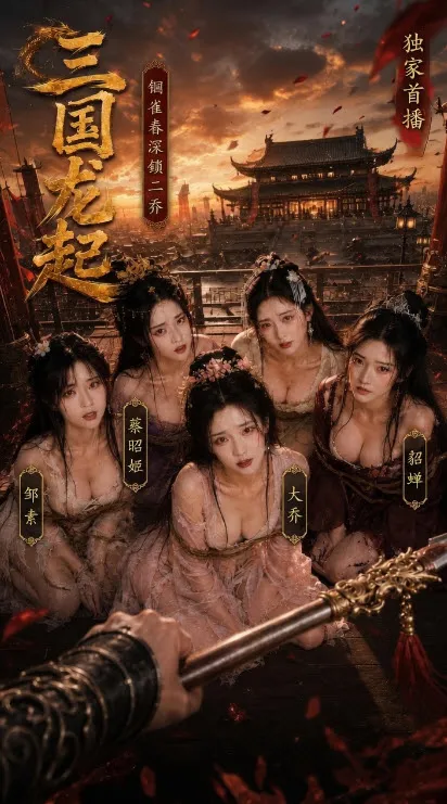 短剧《三国龙起》海报